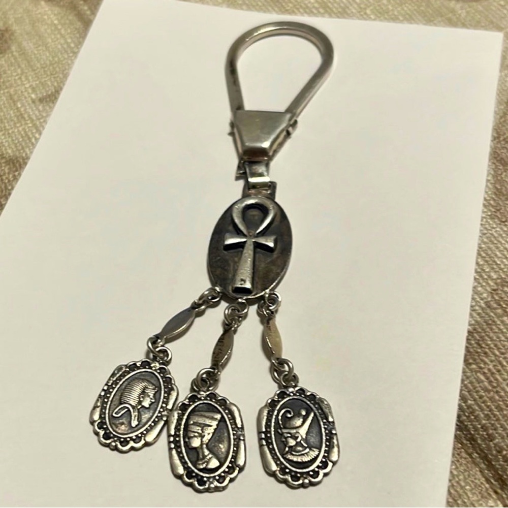 Sterling Silver Vintage Ankh Pendant